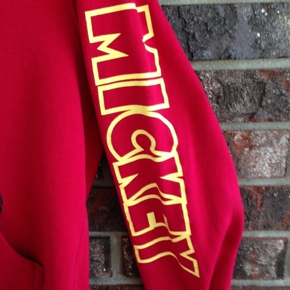 DISNEY Mickey Mouse Hoodie Size Small - Picture 4 of 7